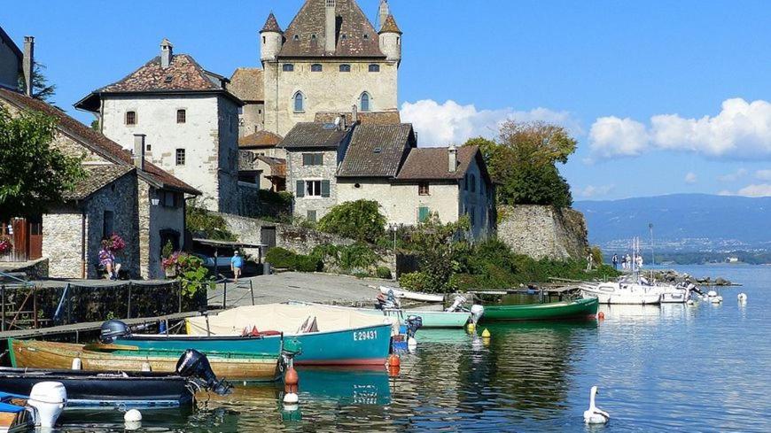 Appartement Le Leman Excenevex Exterior foto